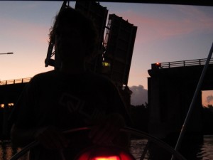 Bridge opening - Guadeloupe