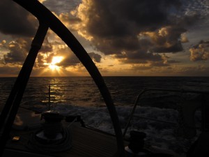 Sunrise on watch