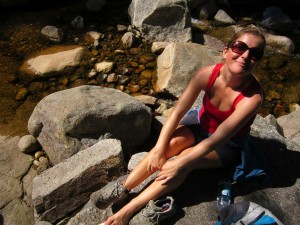 Lunch and a paddle at the Falls